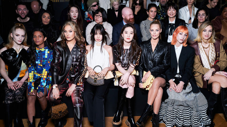 CELEBRITY GUESTS at LOUIS VUITTON Fall Winter 2023 Show