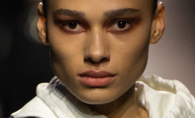 Louis Vuitton Cruise 2019 - Pat McGrath's Flaming Make-Up