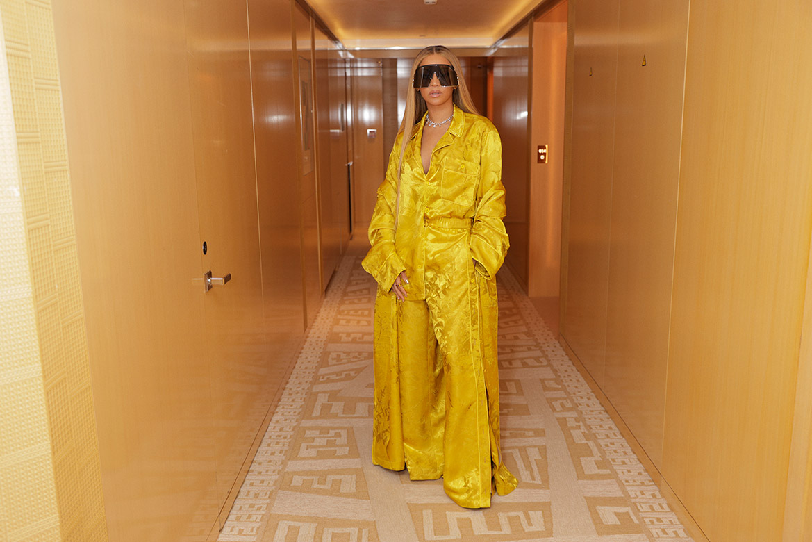 Kim Kardashian at the Louis Vuitton Mens Spring 2024 Show