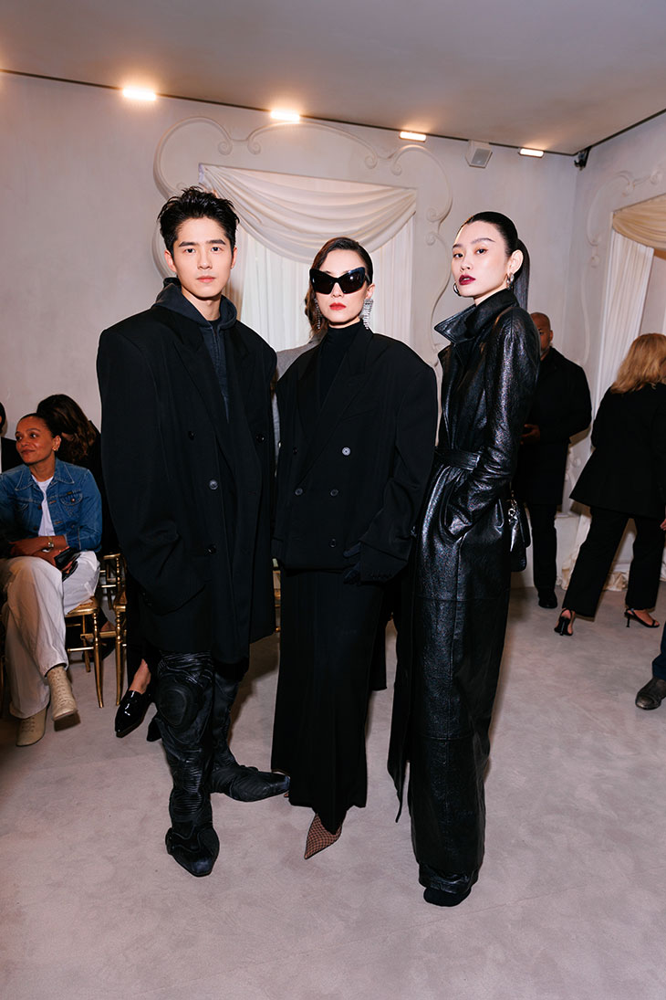 Celebrity Guests at Balenciaga Fall Winter 2023.24 Couture Show
