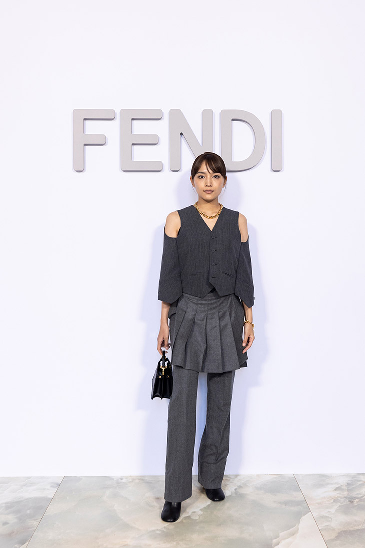 Celebrity Guests at FENDI Fall Winter 2023.24 Couture Show
