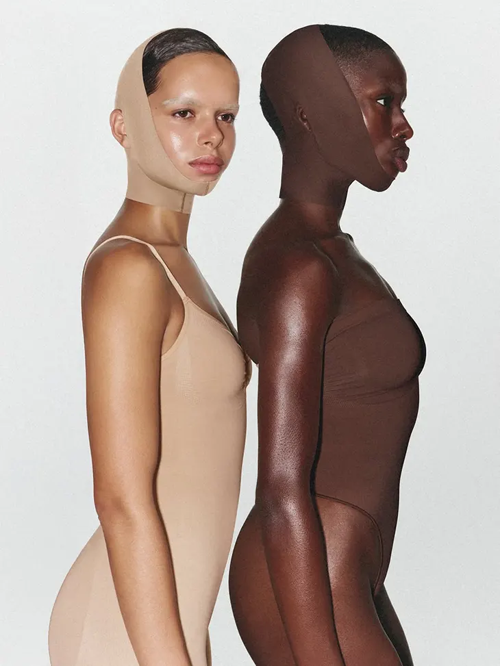 SKIMS Launches Seamless Sculpt Face Wrap