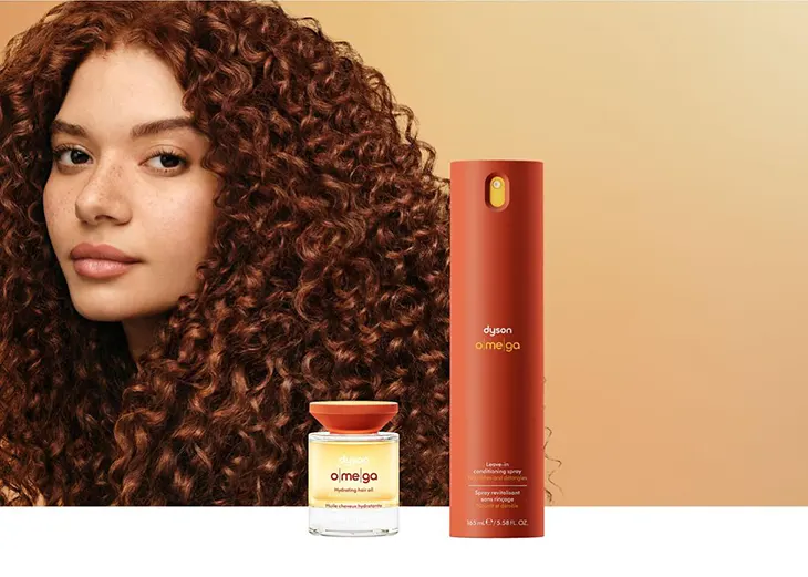 Dyson Introduces Omega Haircare Line with Seven-Oil Formula