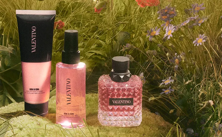 Valentino Expands Born in Roma With First Hair and Body Line
