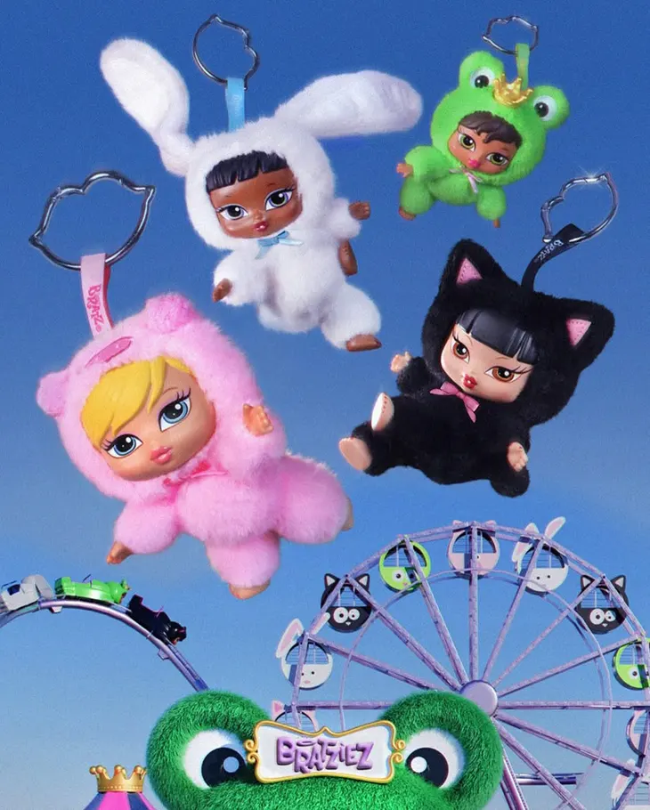 Bratz Bratziez Plush Keychains