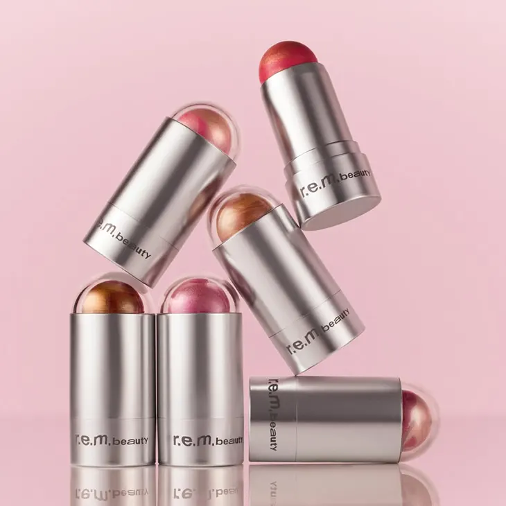 r.e.m. Marbled Mélange à Trois Blush and Highlight Stick