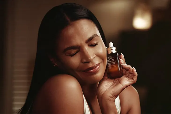 Nia Long Estée Lauder Advanced Night Repair